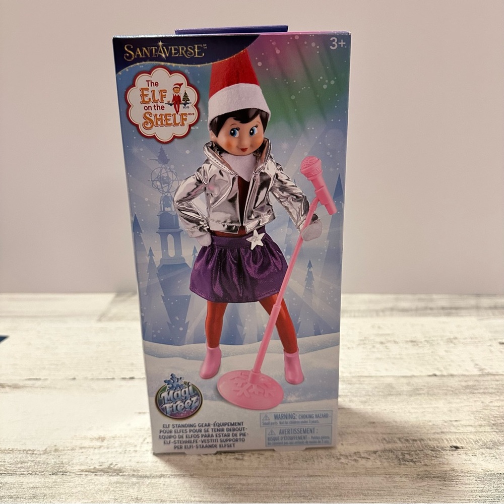 Elf on the Shelf Magic Freeze Polar Pop Star NEW